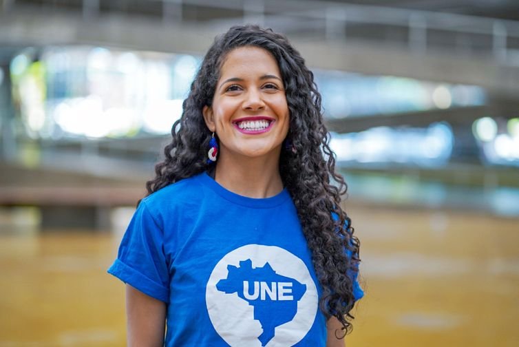 Karla Boughoff/UNE São Paulo (SP), 15/10/2026 - FOTO DE ARQUIVO - Presidente da UNE Bianca Borges. Foto: Karla Boughoff/UNE